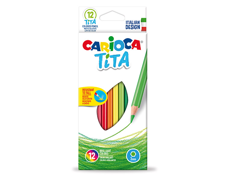Värikynä CARIOCA Tita värilajitelma /12