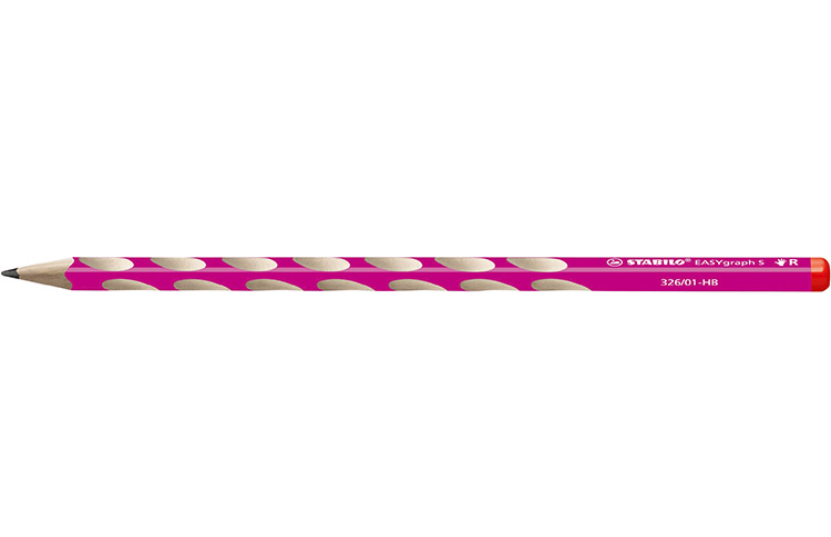Lyijykynä Stabilo Easygraph S 326/01-HB pinkki oikeakät