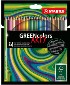 Värikynä STABILO GREENcolors ARTY värilajitelma /24