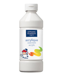 Akryyliväri Lefranc & Bourgeois valkoinen 500 ml