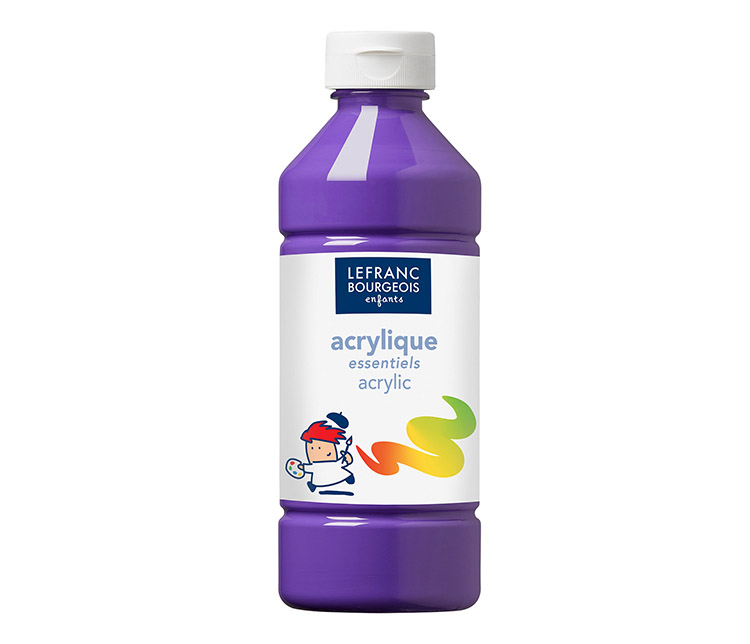 Akryyliväri Lefranc & Bourgeois lila 500 ml