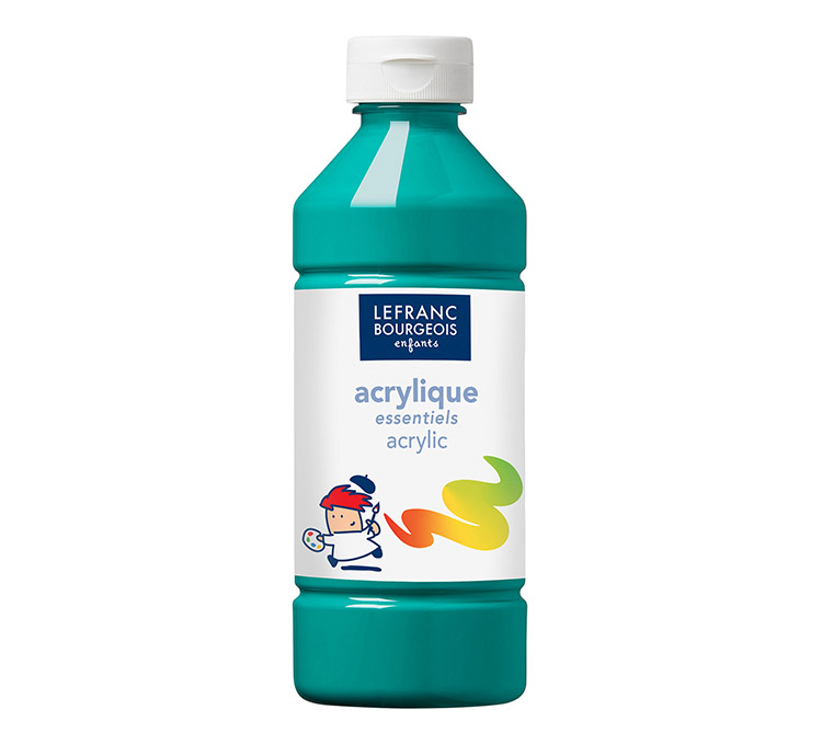 Akryyliväri Lefranc & Bourgeois tummanvihreä 500 ml