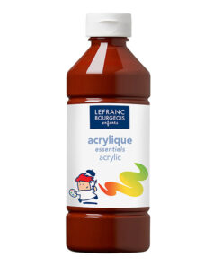 Akryyliväri Lefranc & Bourgeois ruskea 500 ml