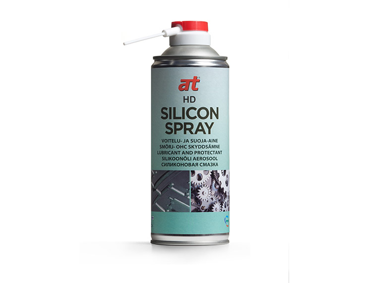 Voitelu- ja suoja-aine AT Automotive Silicon Spray 400 ml