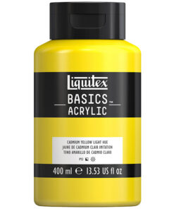 Akryyliväri Liquitex Basics sitruunankeltainen 400 ml