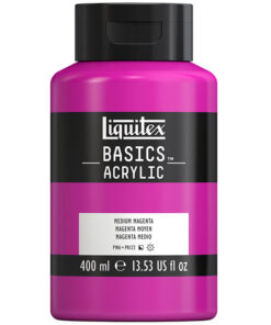 Akryyliväri Liquitex Basics magenta medium 400 ml