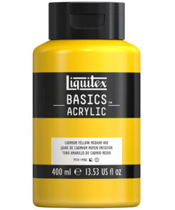 Akryyliväri Liquitex Basics keltainen 400 ml
