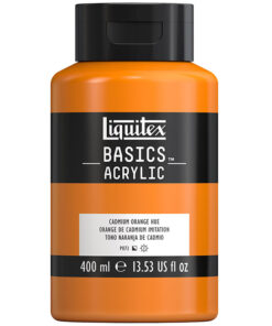 Akryyliväri Liquitex Basics oranssinpunainen 400 ml