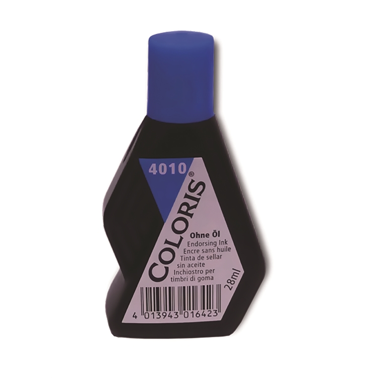 Leimasinväri STK Coloris 4010 28 ml sininen