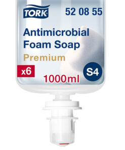 Vaahtosaippua Tork Antimikrobinen 1000 ml 520855 S4 /6
