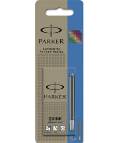 Mustepatruuna Parker Quink sininen 5 kpl