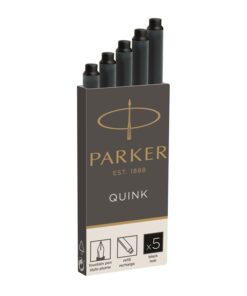 Mustepatruuna Parker Quink musta 5 kpl