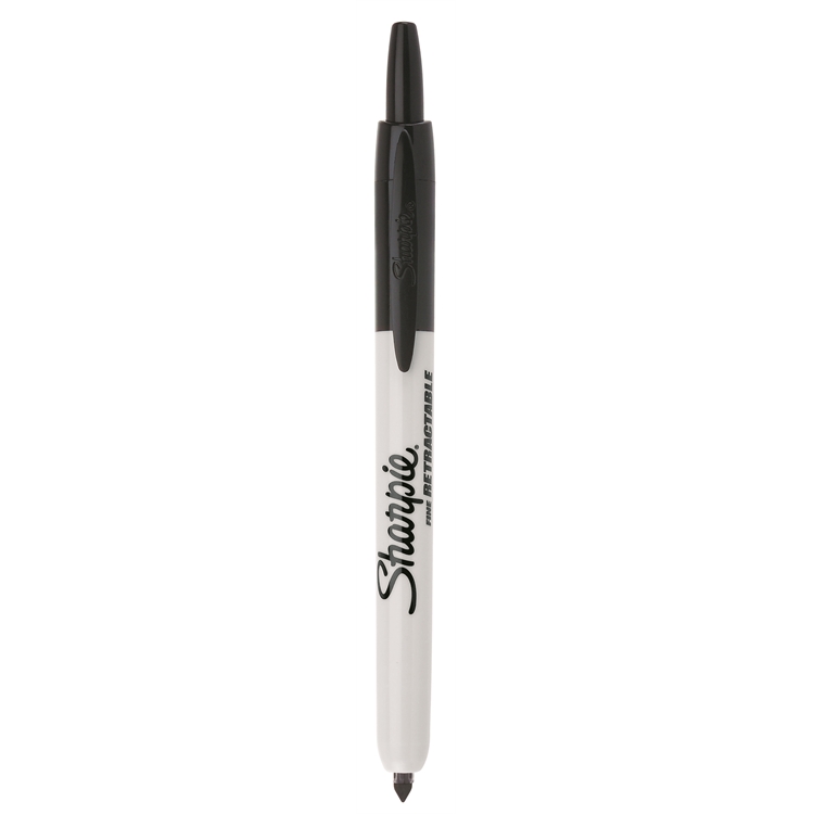 Huopakynä Sharpie Fine Point musta mekanismilla
