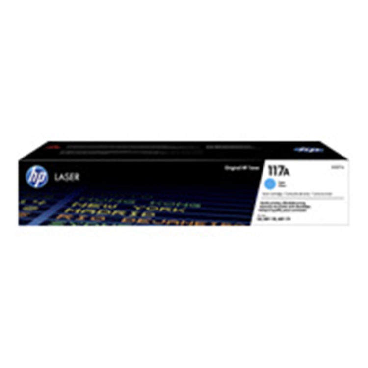 Värikasetti laser HP 117A/W2071A cyan