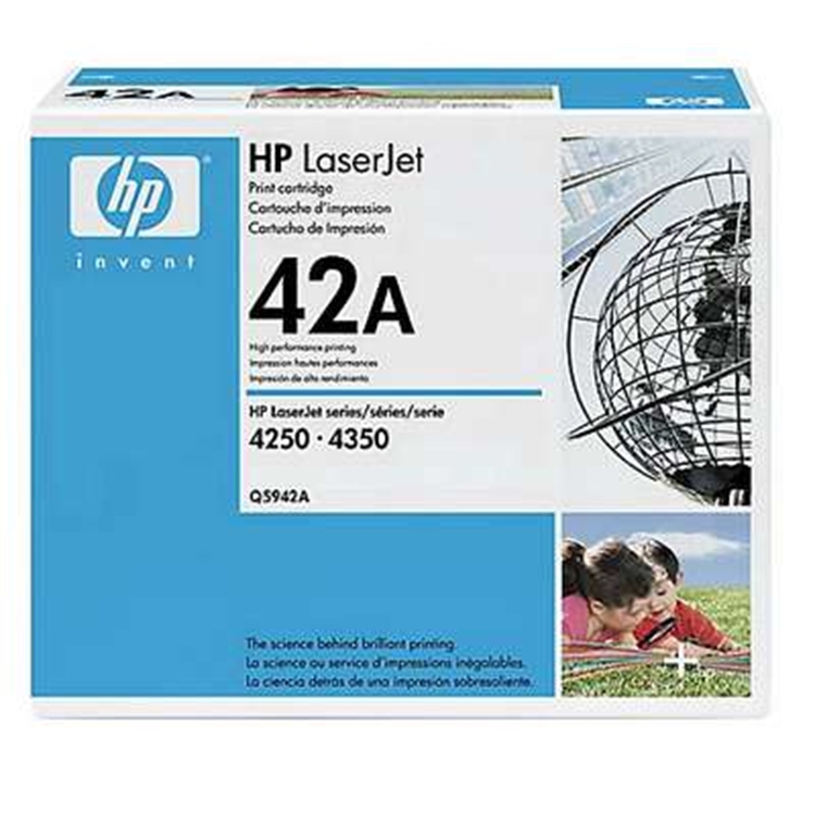 Värikasetti Laser HP Q5942A LJ 4250 musta