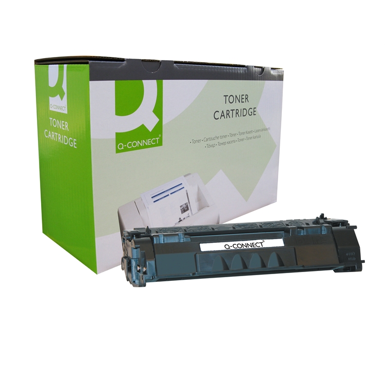 Laservärikasetti Q-CONNECT HP Q5949A musta
