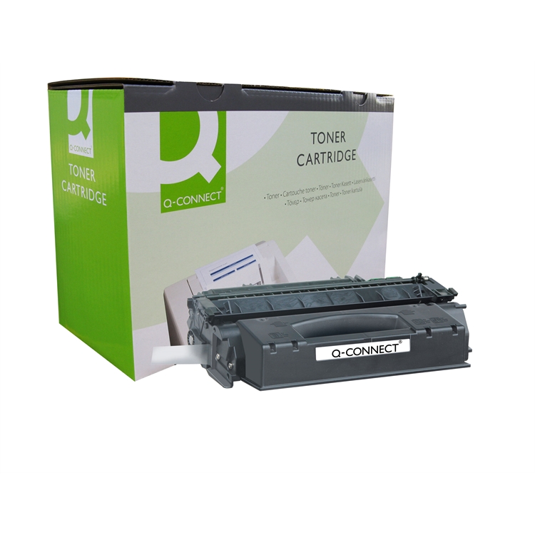 Laservärikasetti Q-CONNECT HP Q5949X musta