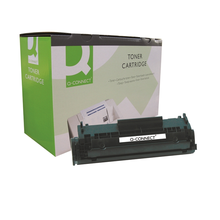 Laservärikasetti Q-CONNECT HP Q2612A-XXL musta