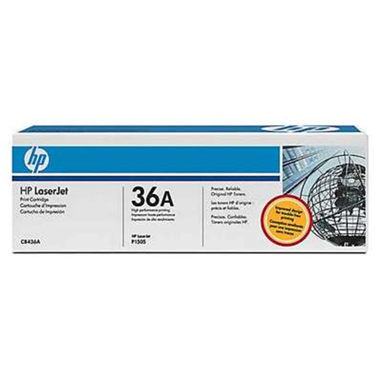 Värikasetti Laser HP CB436A LJ P1505 musta