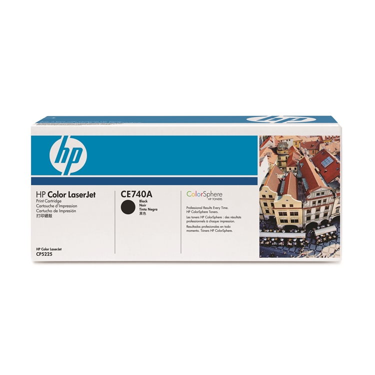 Värikasetti Laser HP CE740A CLJ CP5225 musta