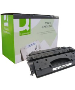 Laservärikasetti Q-CONNECT HP CE505X musta