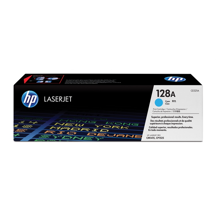 Värikasetti Laser HP CE321A LJ Pro CM1415/CP1525 sininen