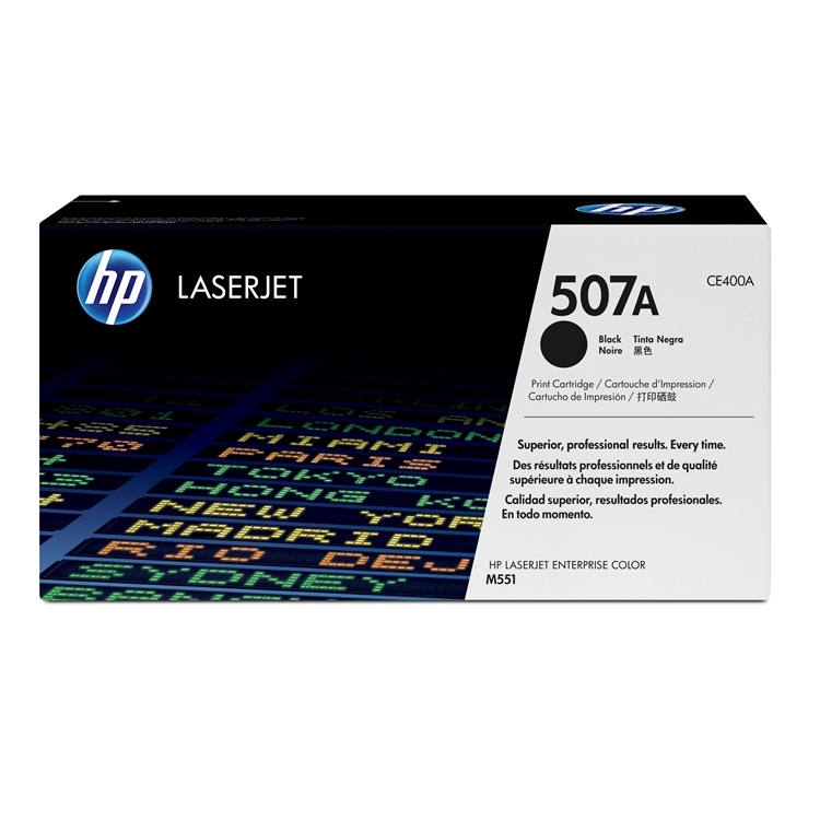 Värikasetti HP CE400A CLJ M551 musta