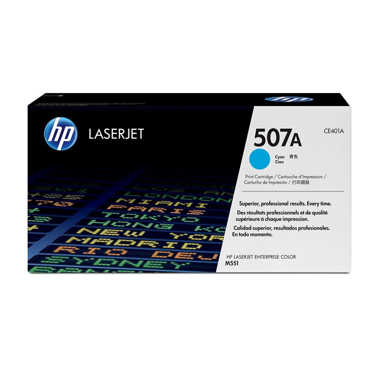 Värikasetti HP CE401A CLJ M551 sininen