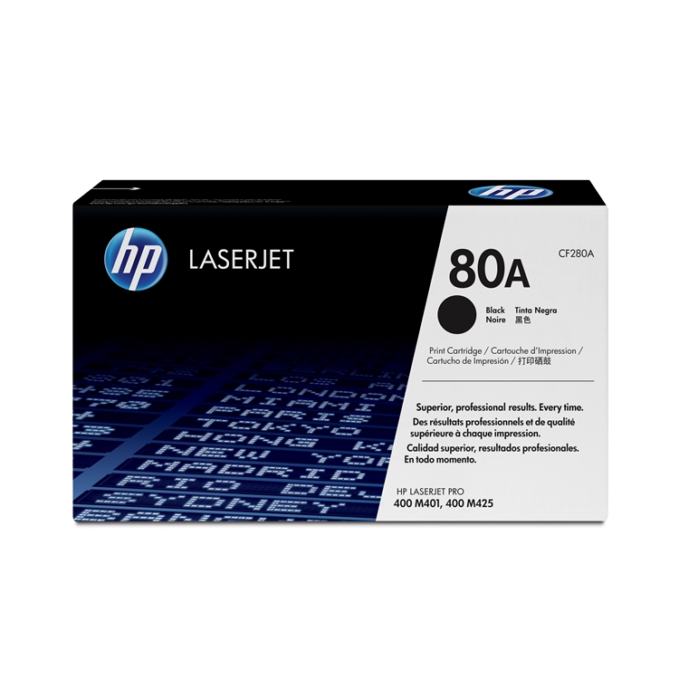 Värikasetti laser HP CF280A LJ Pro 400 M401 musta