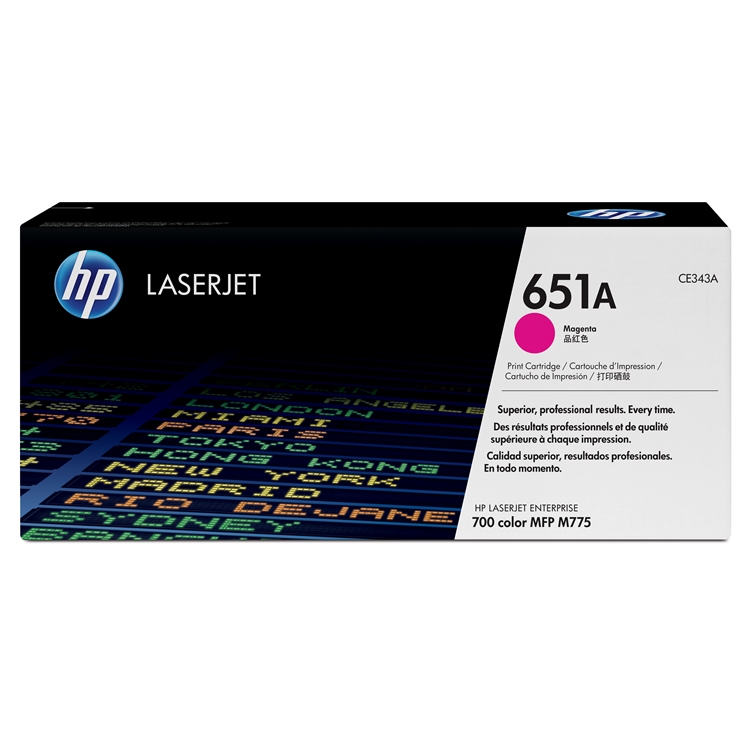 Värikasetti HP CE343A /651A 700 Color Mfp M775 pun