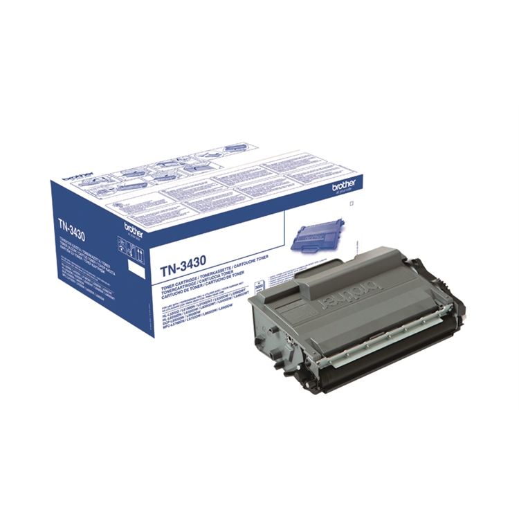 Värikasetti laser Brother TN-3430 musta