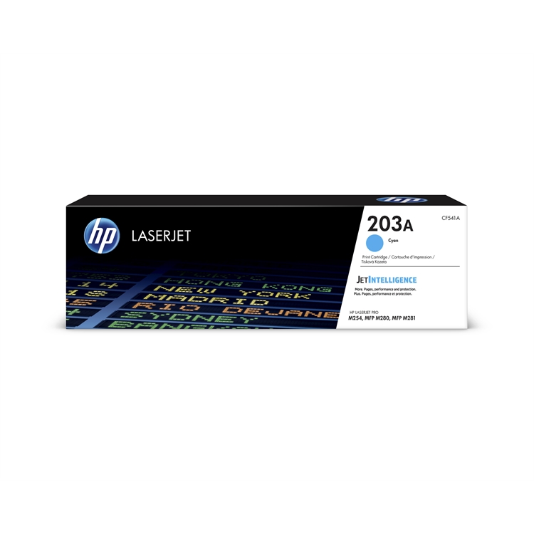 Värikasetti laser HP CF541A/203A CLJ M254 sininen