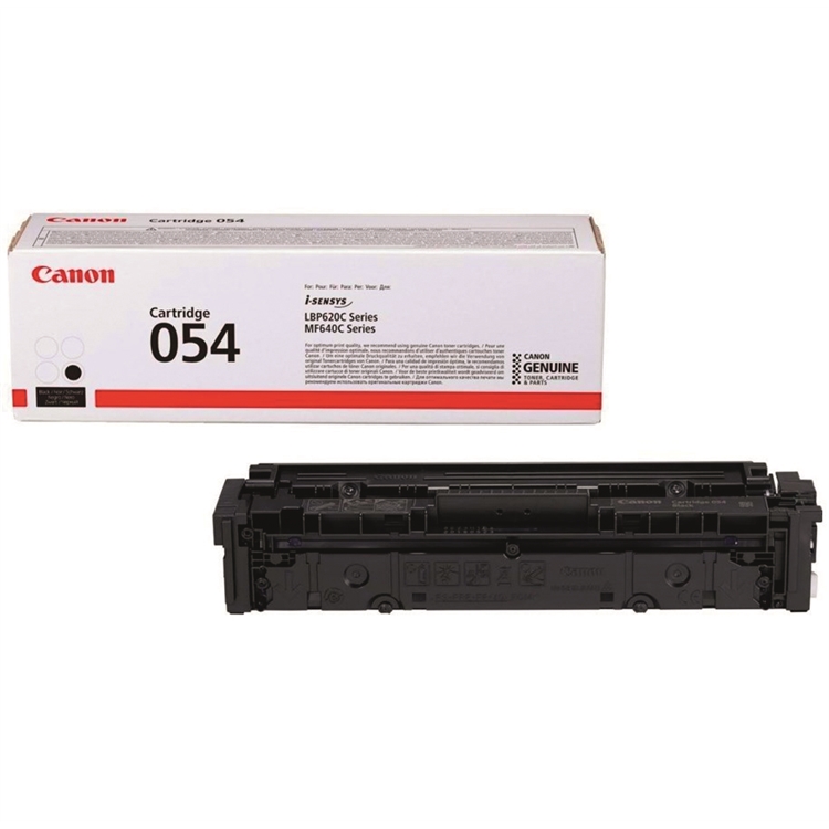 Värikasetti laser Canon 054 BK LBP622/MF644 musta
