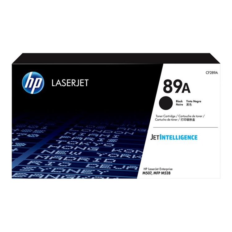 Värikasetti laser HP CF289A/89A musta