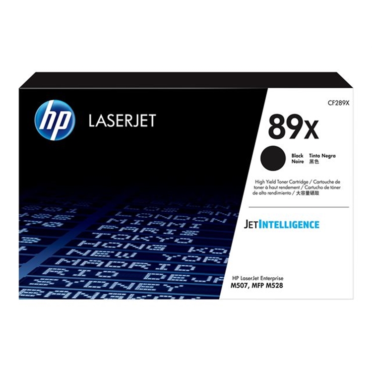 Värikasetti laser HP CF289X/89X musta