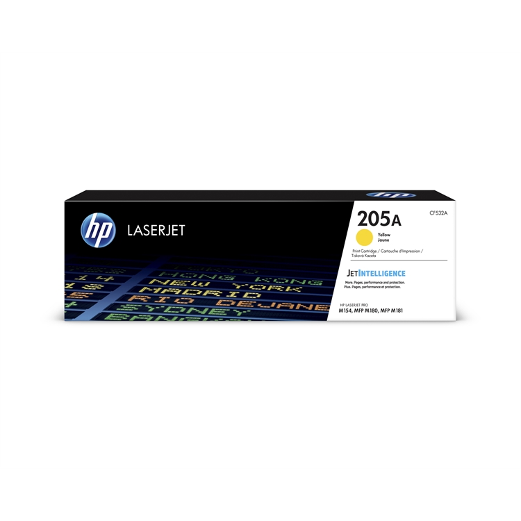 Värikasetti laser HP CF532A 205A keltainen