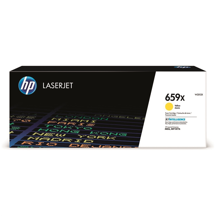 Värikasetti Laser HP W2012X 659X keltainen