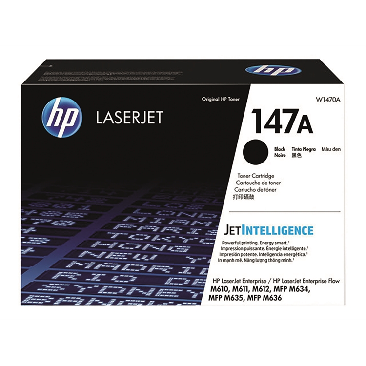 Värikasetti Laser HP W1470A 147A musta