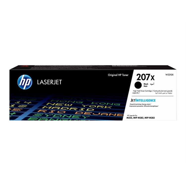Värikasetti laser HP W2210X 207X musta