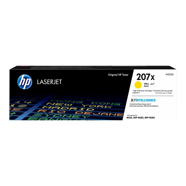 Värikasetti laser HP W2212X 207X keltainen