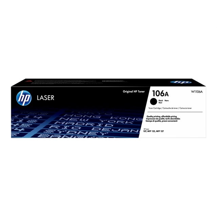 Värikasetti laser HP W1106A 106A musta
