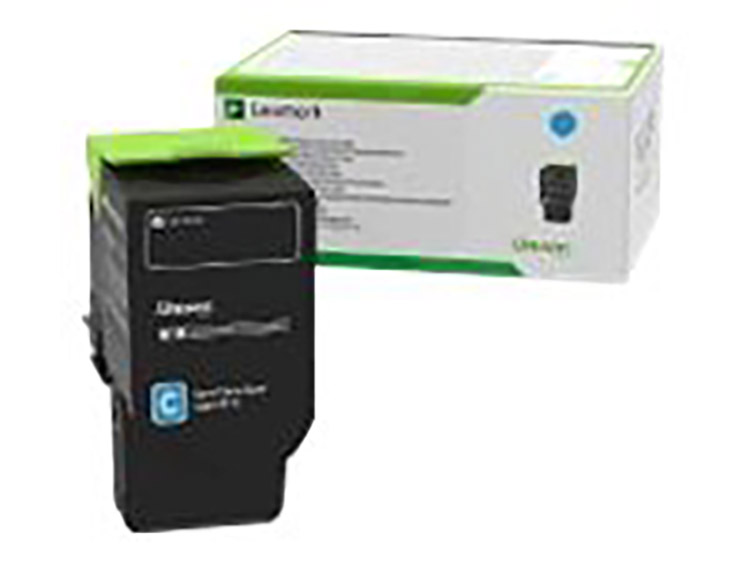 Laservärikasetti Lexmark 78C2XCE syaani 5000sivua