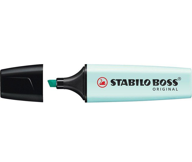 Korostuskynä Stabilo Boss Original pastellinturkoosi