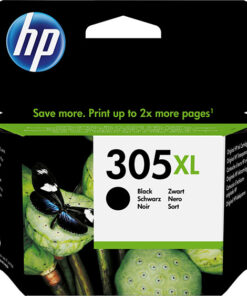 Mustesuihkuväripatruuna HP 3YM62AE 305XL musta 4ml