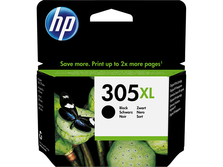 Mustesuihkuväripatruuna HP 3YM62AE 305XL musta 4ml
