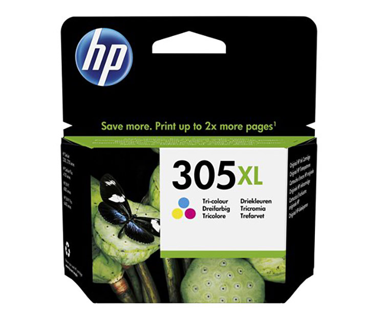 Mustesuihkuväripatruuna HP 3YM63AE 305XL 3-väri 5ml