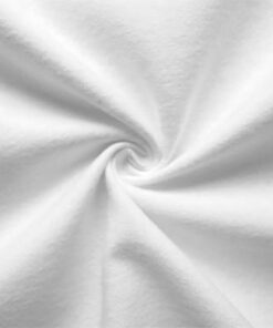 Flanellikangas 140 cm x 5 m valkoinen