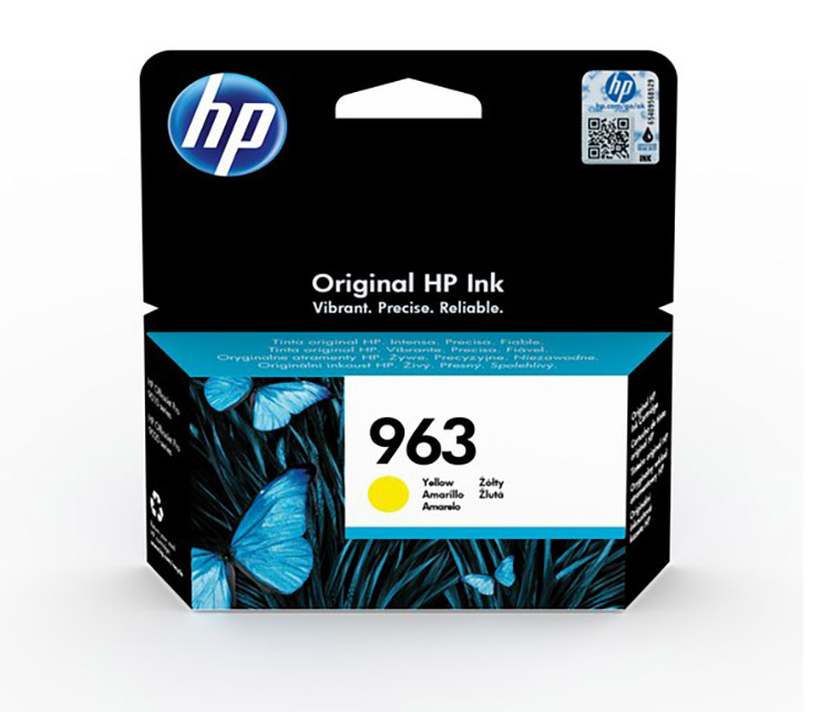 Värikasetti Inkjet HP 963 keltainen