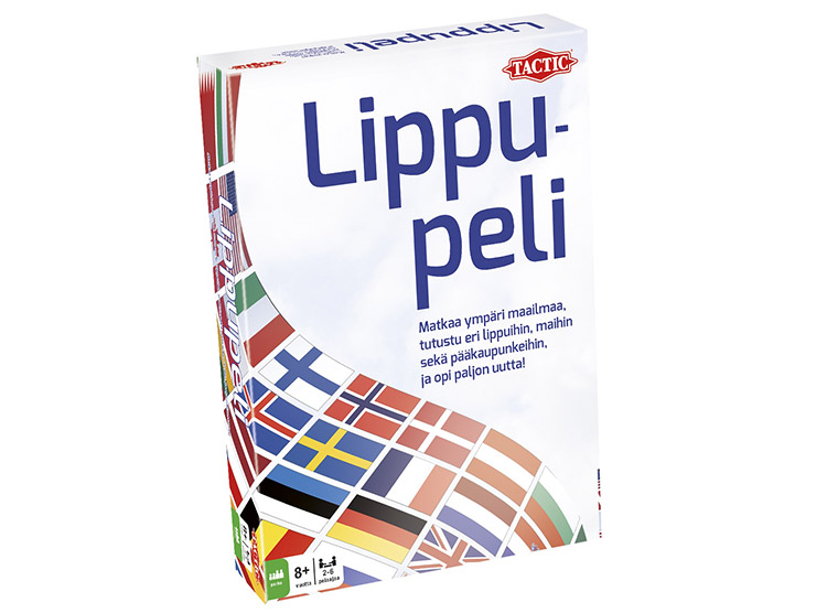 Korttipeli Maailman Liput 8+
