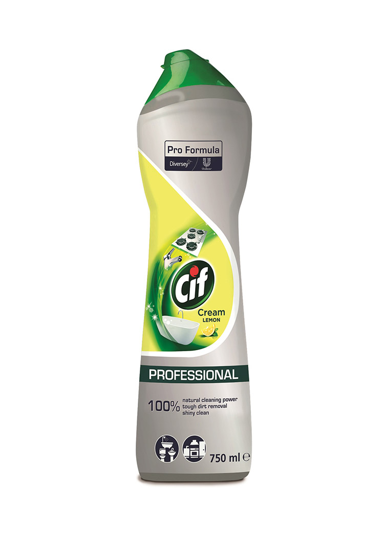 Puhdistusaine Cif Professional Cream Lemon 750ml